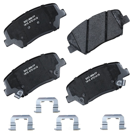 STOP BY BENDIX Stop Sbc1815 Stop Ceramic Brake Pad SBC1815